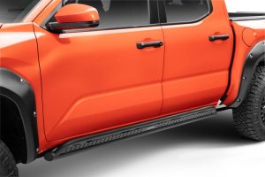 Toyota Tacoma Frame Mount Sliders - Go Rhino - Xtreme Frame - Textured Black - `24-`27